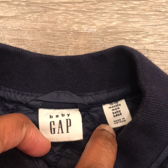baby GAP Puffer Jacket with Pockets in size 12-18 Months - Picture 4 of 6